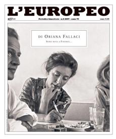 Oriana Fallaci in L'Europeo Oriana Fallaci L'Europeo